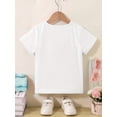 thumbnail image 2 of Girls' Back-to-School Season T-Shirt - Pastel "Hello FIRST GRADE" Graphic Tee - Soft Stretchy Cotton Shirt for Kindergarten Graduation - Machine Washable, Fun Print, Comfortable Fit, Casua, 2 of 6