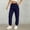 #_002Navy, variant on ASDFVBKG Women's Sweatpants Cozy Lounge Elastic Waist Pants with Pockets Athletic with Cinched Cuffs Drawstring Loose Fit Sweatpants Dark Green S