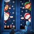 thumbnail image 1 of Christmas Window Stickers Christmas Window Decorations Double Sides, 1 of 5