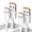 1m add  1m, variant on [2 Pack,1m+1m]120W Type-c Hypercharge charger cable for Xiaomi MIX Flip 17 15 14 13 Pad Redmi Note 15 14 13 A5 Turbo fast charging wire for POCO F8 F7 M7 C71 X6 USB A to Type-c charger cord 6A 90W