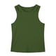 thumbnail image 5 of pstuiky Camiseta sin mangas para hombre, Pantalones deportivos ajustados, transpirables, sin mangas y rasgados de color liso para hombre. Tops elegantes para mujer xl, 5 of 6