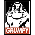 thumbnail image 2 of Boy's Snow White and the Seven Dwarfs Grumps Box Logo Graphic Tee Black X Large, 2 of 5
