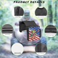 thumbnail image 4 of Uorisanigo ATV Tank Bag Motorcycles Front Fuel Tank Bag Hippie Frog American Flag ATV Gear Bags for Polaris Sportsman Scrambler TRX FourTrax Outlander, 4 of 7