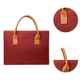 thumbnail image 6 of EHJRE Briefcase for Men Women Business Wear Resistant Lightweight Stylish Oxford Cloth 34x26x4 cm Red, 6 of 9
