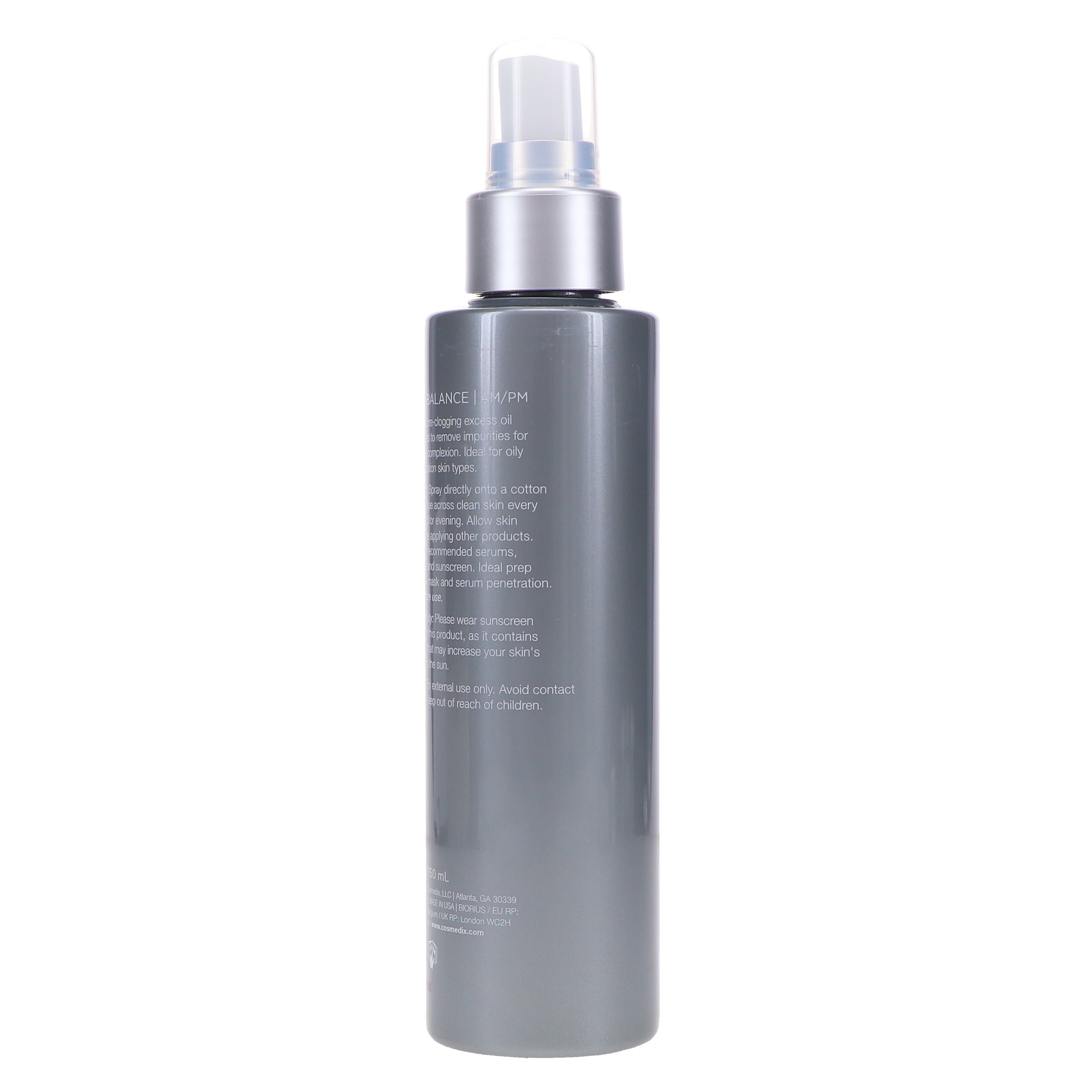 Cosmedix Purity Balance Exfoliating Prep Toner 5 oz