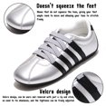 thumbnail image 3 of Knivor Slip On Casual Sneakers for Women Elastic Crisscross Strap Low Top Fashion Sneakers Non Slip Flat Lightweight Retro Walking Casual Shoes, 3 of 9