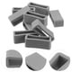 thumbnail image 3 of 10 correas de repuesto de silicona para reloj de 22 mm, color gris., 3 of 5