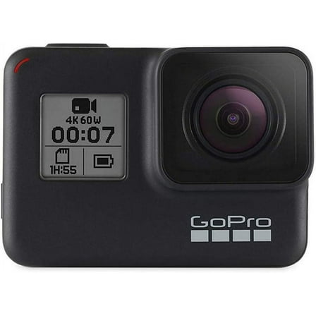 Restored GoPro HERO 7 Black HD Waterproof Action Black Camera CHDHX-701 (Refurbished)
