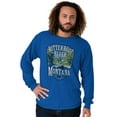 thumbnail image 5 of Montana Bitterroot River MT Kayaking Long Sleeve TShirt Men Women Brisco Brands S, 5 of 6