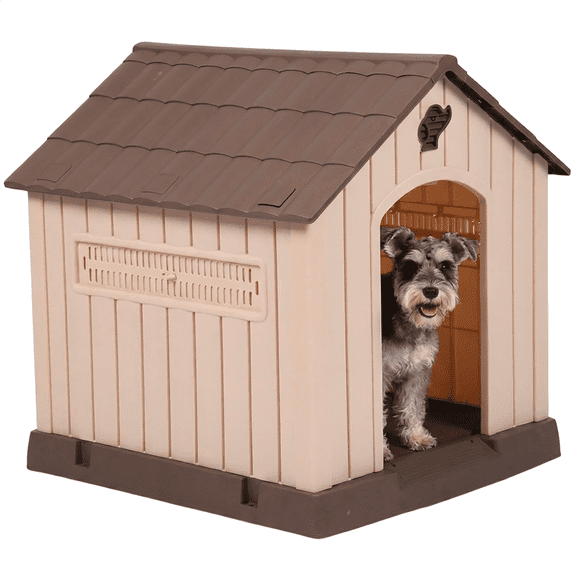 Casa Para Perro Poli Pets Monaco Ideal Para Razas Pequeñas Color Café