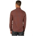 thumbnail image 5 of Scotch & Soda ORANGE Regular Fit Check Long Sleeve Shirt, US Small, 5 of 9