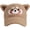 Khaki, variant on Cute Raccoon Baseball Cap Embroidered Lamb Wool Baseball Hat, Autumn Winter Warm Casual Duckbill Hat for Women, Man
