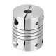 thumbnail image 1 of Acoplador de eje flexible, impresora Reprap 3D Acoplador de eje de motor, acoplamiento de motor de pasos, acoplador de eje de mandíbula de motor CNC, acoplamiento de eje de mordaza de 6.35x6mm, 1 of 5