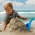 thumbnail image 2 of Hape: Rain Shovel - Blue - Beach & Sand Toy, Scoop & Pour Water & Sand Out The Spout, Unique Innovative Design, Digging Tool, Kids & Toddler Age 18mo+, 2 of 5