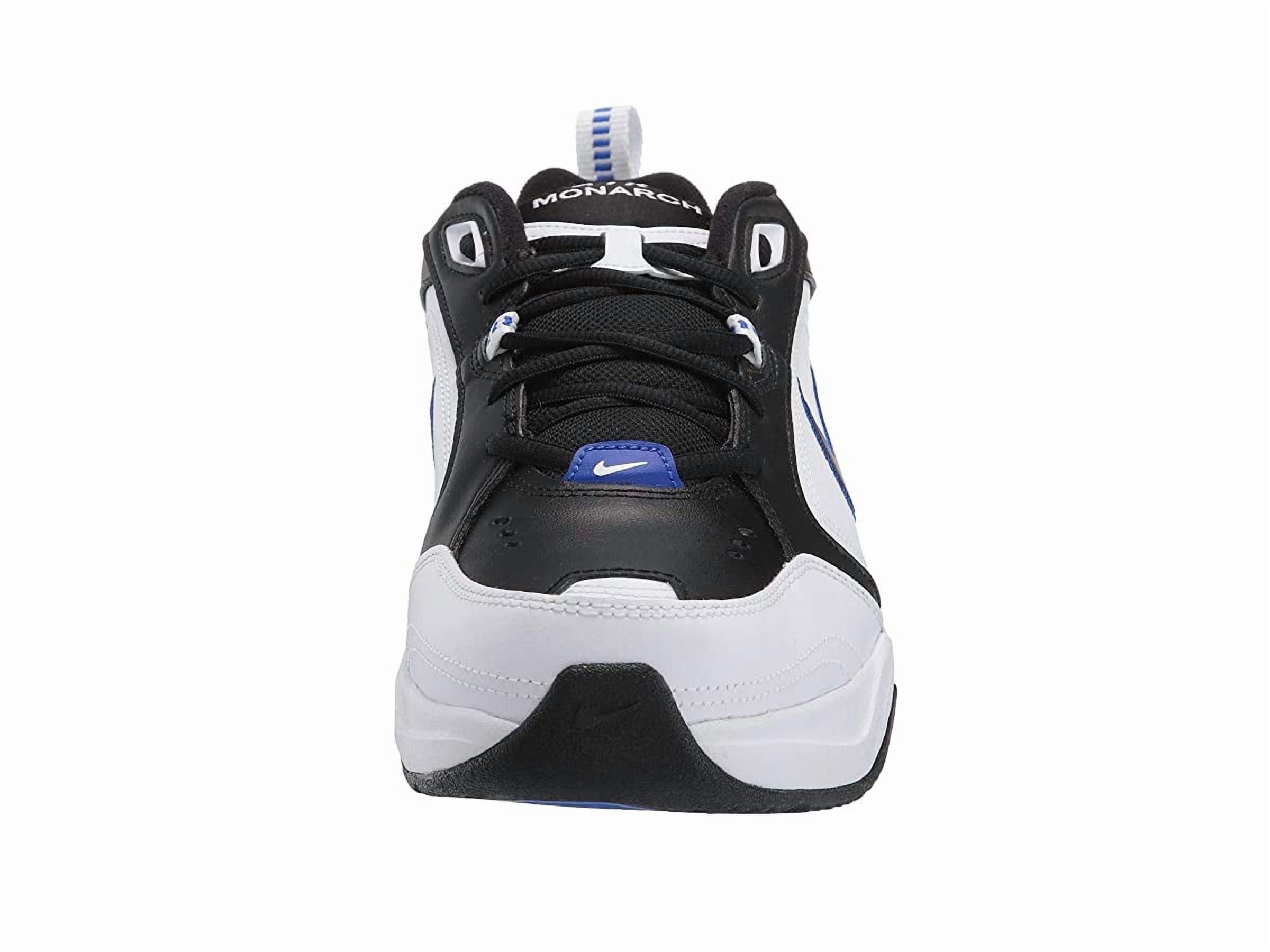 nike air monarch iv black blue