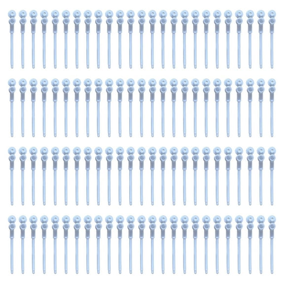 Pack Of 100 Windmill Accessory Rods High Strength Plastic Pinwheel Stick For Easy Installation And Longtime Outdoor Use