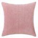thumbnail image 1 of Fundas de cojín decorativas Boho Fall Cojín cuadrado de pana a rayas para sofá, cama o sillón de salón 18 x 18 pulgadas (16 estilos, 45 x 45 cm), 1 of 3