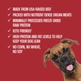 thumbnail image 7 of Muenster Freeze-Dried Beef Meatball Dog Treats, Limited-Ingredient High-Protein Dog Snacks, Training Rewards, Healthy High-Value Treats, 4 oz Resealable Pouch, 7 of 7