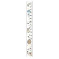 thumbnail image 1 of Kids Growth Chart Wood Frame Canvas Height Measurement Ruler From Baby To A, 1 of 5