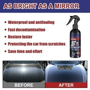 Car Ceramic Coating Spray 120ml Rapid Ceramic Paint Sealant Spray 2025 New Ceramic Wax Car Care Kit Within 1x Spray,1x Sponge, 1x Towel