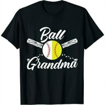 Ball Grandma Softball Baseball Grandmother Grandma T-Shirt
