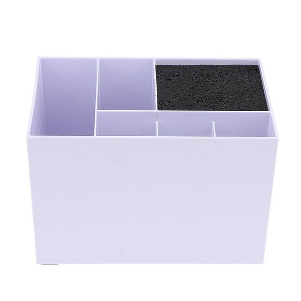 Caja de soporte de peines de tijeras de estilo de peluquería de salón de Blanco Yuyangstore tijeras para el salón Almacenamiento