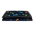 thumbnail image 5 of CHAQLIN Polyester Kids Trifold Wallet with Large Capacity Foldable Trifold Card Wallet for Outdoor, Cute Cartoon Dinosaur Print Trifold Money Bag, 5 of 7