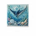 thumbnail image 3 of Pearl Art DIY Kit Ocean Theme,Blue Ringed Octopus 3D Diamond Painting For Adults,DIY Pearl Mosaic Craft Set With Rhinestones And Beads,Coastal Wall Art Decor Gift For Beginners, 3 of 8