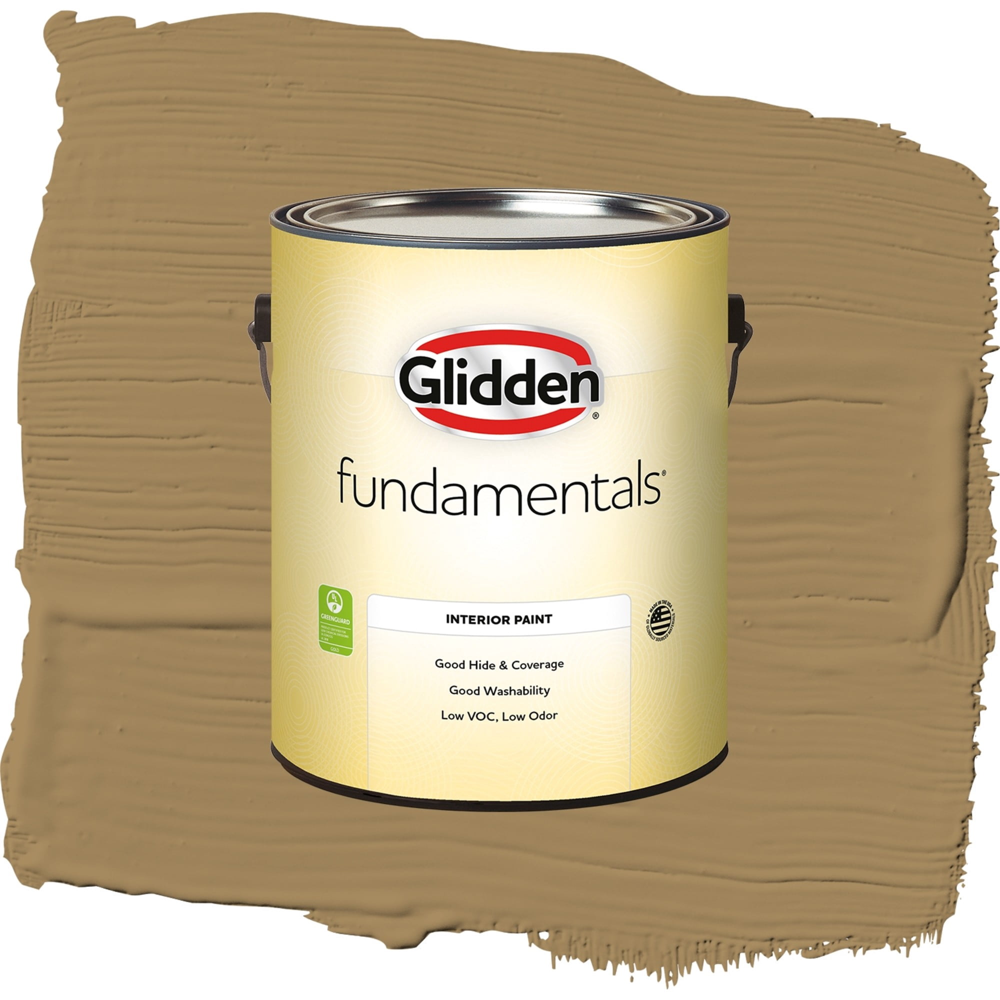 Glidden Fundamentals Cinnamon Crunch / Brown, Eggshell Interior