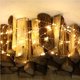 thumbnail image 5 of Ocean Pearl Bead Lamp String 100 Led Marfil Pearl Fairy Light Batería Para Navidad Boda Cumpleaños Fiesta Cena Decoración10M Moyic HA014716-00, 5 of 7