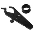 thumbnail image 1 of Minkissy Universal Motorcycle Throttle Lock Cruise Control Clamp with Auxiliary Fixer in Black, 1 of 8
