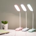 thumbnail image 4 of CIMAXIC Cimaxic 2Pcs Aesthetic Table Lamp Soft Light USB Rechargeable for Study Home, 4 of 6
