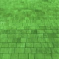thumbnail image 1 of Ahgly Company Machine Washable Indoor Square Transitional Dark Lime Green Area Rugs, 8' Square, 1 of 7