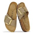 thumbnail image 1 of Sandalias Mykonos de Project Cloud color beige para mujer, de cuero y confort, 1 of 5