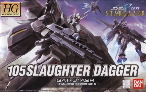 Bandai Seed 144-43 1/144 HG GAT-01A2R 105 Slaughter Dagger 