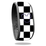 MightySkins DIMABA-Check Skin Decal Wrap for Disney Magic Band - Hand Toy Check