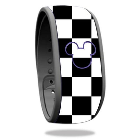 MightySkins DIMABA-Check Skin Decal Wrap for Disney Magic Band - Hand Toy Check
