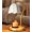 White Gold, variant on Candle Warmer Lamp with Timer Dimmer, Ceramic Candle Lamp Birthday Gifts for Women, Mom, House Warming Gifts Wax Melt Warmer for Jar Candles with 2 Bulbs,