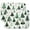 White Christmas Tree, variant on Multicolor Christmas Camping Pattern Dish Drying Mat for Kitchen 1 Pack, Ultra Absorbent Microfiber Dishes Drainer Mats,16x18in(41x46cm)