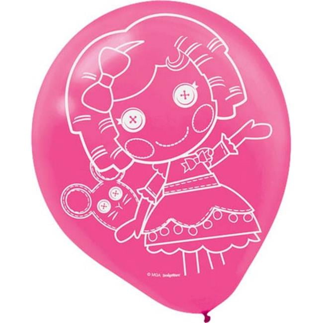 Amscan 111184 Latex Lalaloopsy Balloons - 12 inch - Pack of 36