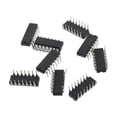 thumbnail image 1 of 10 x LM324N Low Power Quad DIP-14 operational amplifier., 1 of 5