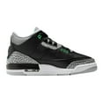 thumbnail image 3 of Air Jordan Walking Shoes, White & Green Glow & Wolf Gray, 7, 3 of 5