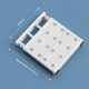 thumbnail image 2 of 2 Pcs School Locker Shelf Organizer - Adjustable Locker Divider Mate, 2 of 5