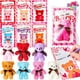 thumbnail image 1 of Minijuguetes de peluche JOYIN para el Día de San Valentín, 28 unidades, con tarjetas, 1 of 9
