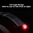 thumbnail image 3 of One Pair Bike Fenders with Tail Light Front and Rear Mud Guard Lengthening Bike Fender Set Retractable Mudguard Foldable Bike Fenders for Road Mountain Bicycle, 3 of 8