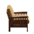 thumbnail image 4 of Weston Home Warner Microfiber Sofa, Rust, 4 of 7