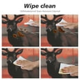 thumbnail image 4 of WYYP Round Fitted Tablecloth with Elastic Edged, Abstract Elk Round Table Cover, Watercolor Elk Waterproof Table Cover for Kitchen Dining Holiday Parties Decoration,Fit for Round Tables White, 4 of 7