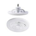 thumbnail image 4 of Iumwxz Ceiling Fan Light Fixture Enclosed Low Profile Dimmable Quiet Remote Control LED 36 Bead Three Speed Small Spaces Bedroom Dorm Kitchen White, 4 of 9
