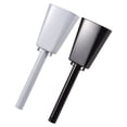 thumbnail image 1 of Tignapoo Dual-Pack 10-Inch Long-Handle Cowbells for Sports Events, Parties, and Cheering - Black & White or Red & Blue Options, Durable Metal & Plastic Design, 1 of 7