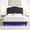 Black, variant on Mintazer Queen Upholstered Platform Bed with Rivet Trim & Curve Design, Tufted Velvet Bed Frame with LED Lights, Black
